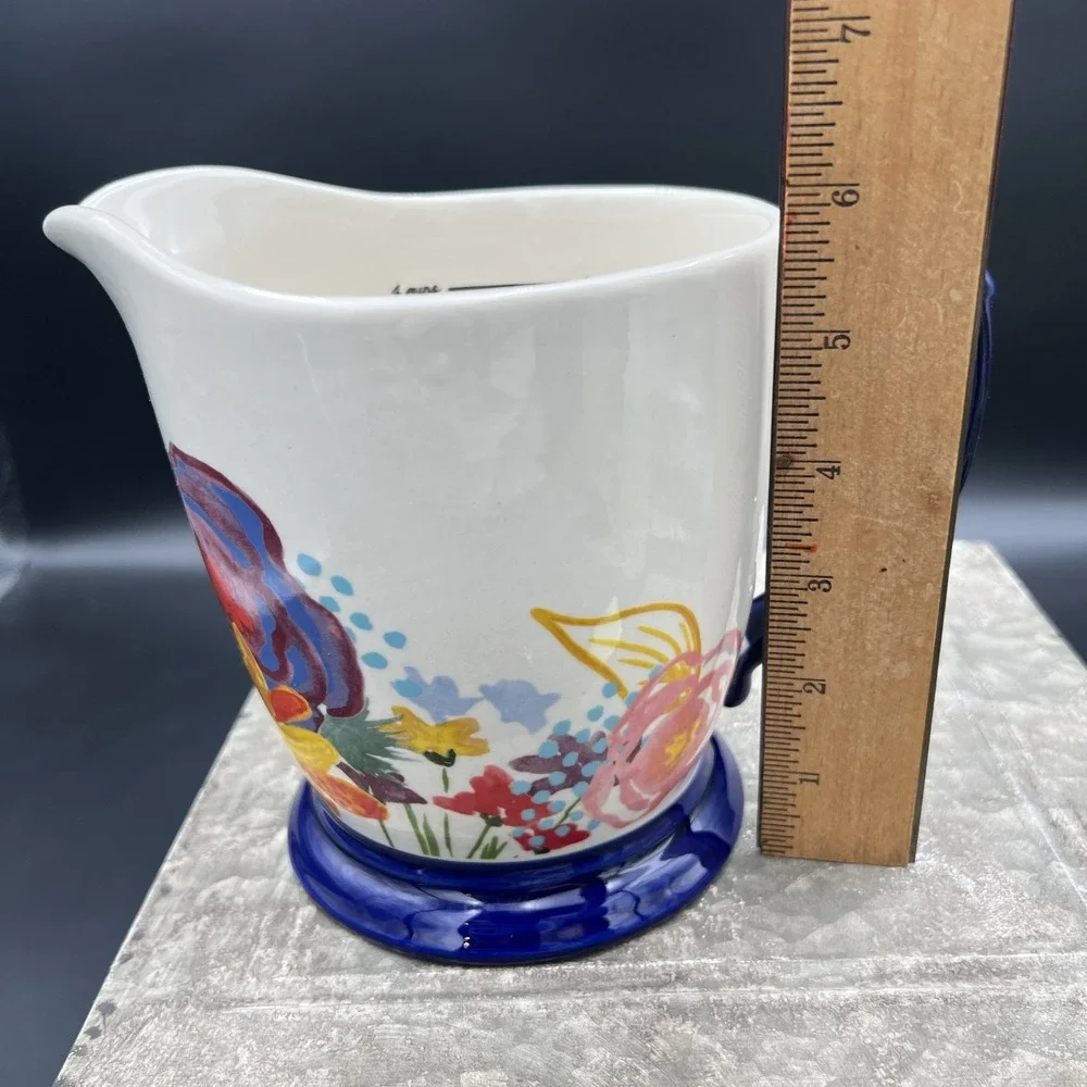 The Pioneer Woman Stoneware 4 Cup 1 Quart Measuring 118193 Celia Blue Floral